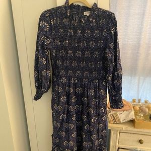 Pink City Prints Block Pattern Dress